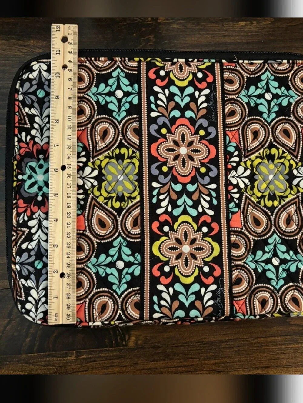 Vera Bradley Laptop Sleeve in Sierra Pattern Preloved